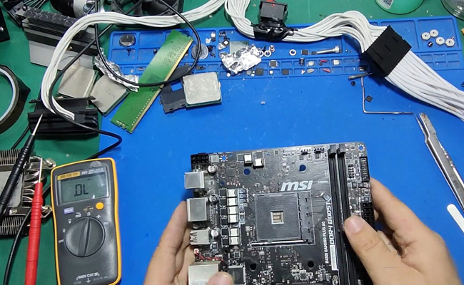 昆明盘龙区华硕电脑主板维修